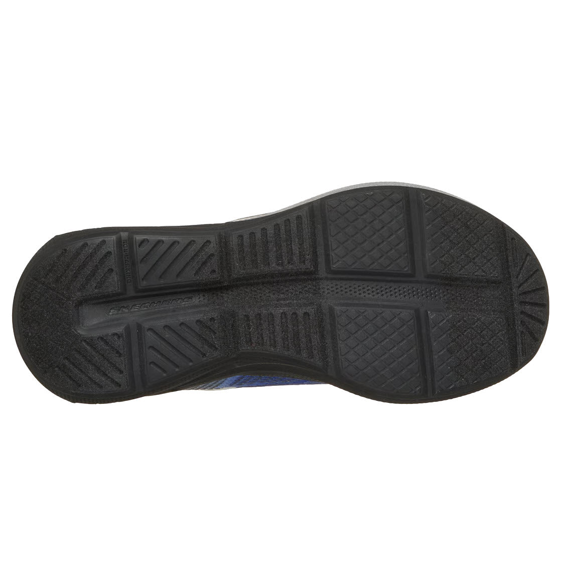 SKECHERS MICROSPEC MAX VELOCITY BLUE SILVER - KIDS