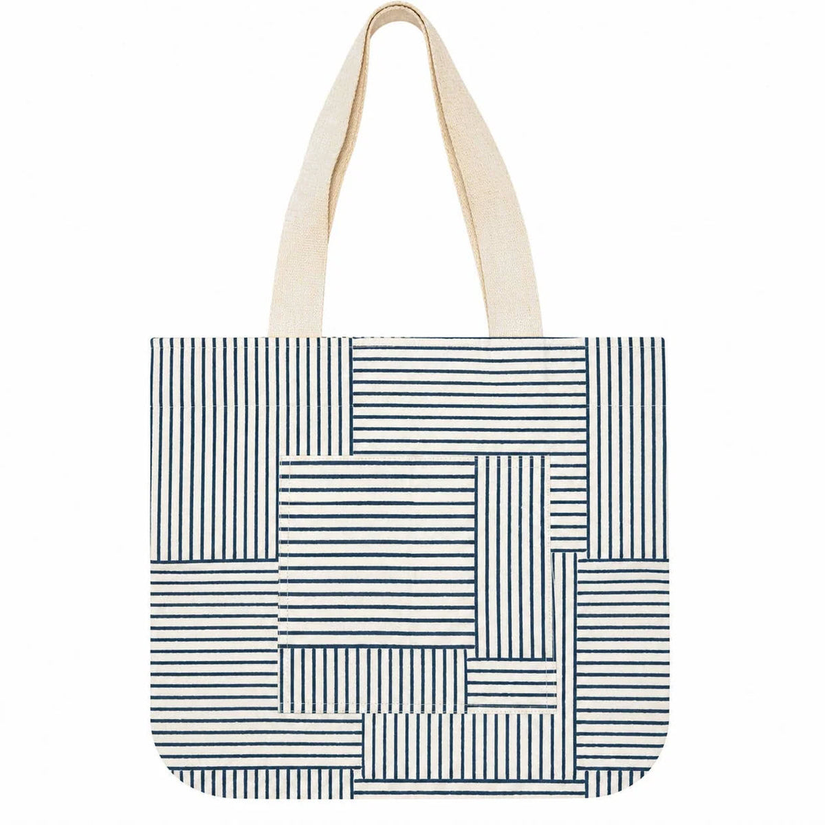 ANJU CANVAS POCKET TOTE SAILOR CHIC