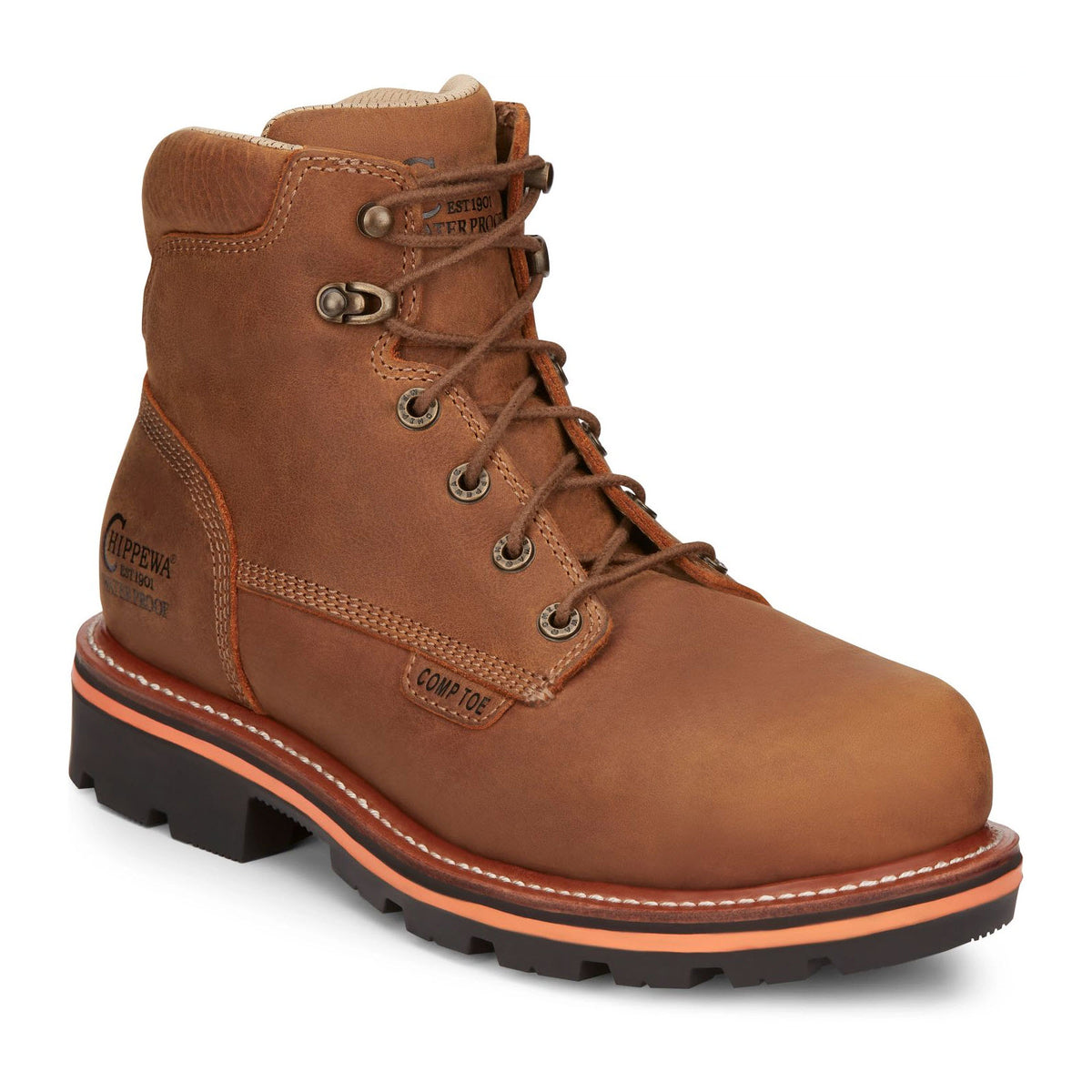 CHIPPEWA THUNDERSTRUCK 6" WP COMP TOE BLONDE - MENS