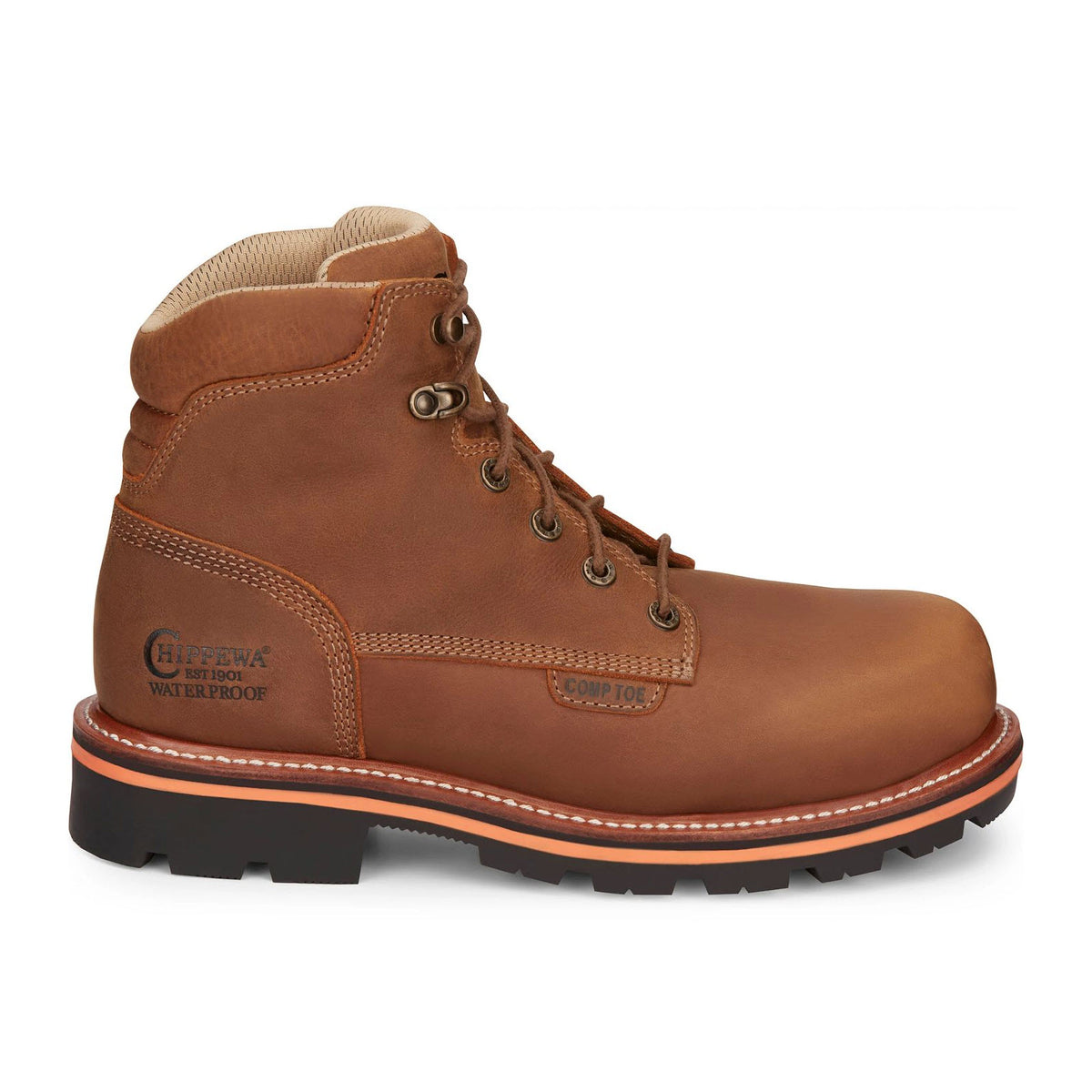 CHIPPEWA THUNDERSTRUCK 6" WP COMP TOE BLONDE - MENS