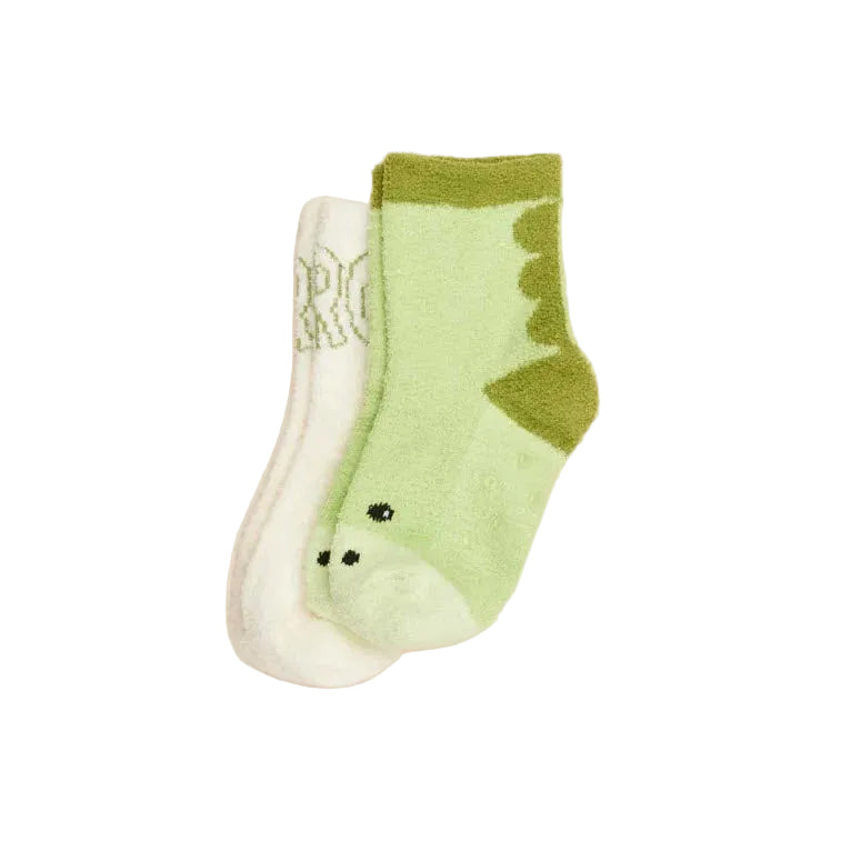 WARMIES DINOSAUR CREW SOCK SET 3-5 YEARS