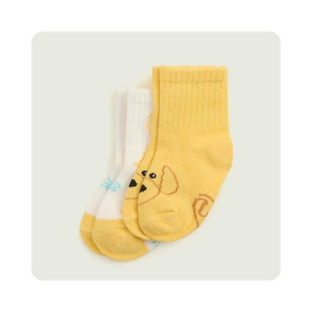 WARMIES GOLDEN DOG BABY SOCKS SET 6-12 MONTHS