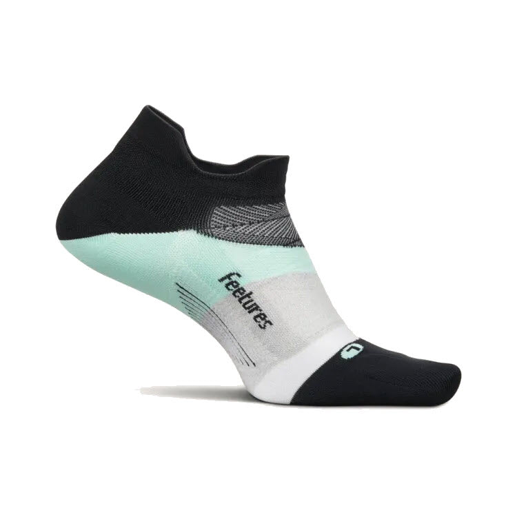 FEETURES ELITE ULTRA LIGHT NO SHOW TAB SOCKS MINT CHIP