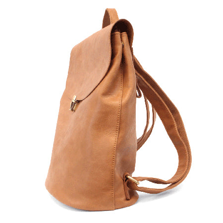 JOY SUSAN COLETTE BACKPACK BOURBON by Joy Susan, isolated on a white background.