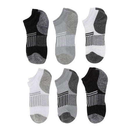 STRIDE RITE NO SHOW 6PACK AVERY ATHLETIC SOCKS