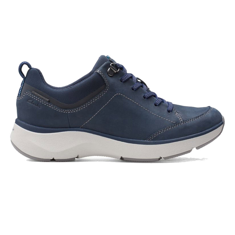 CLARKS WAVE 2.0 LACE NAVY - WOMENS