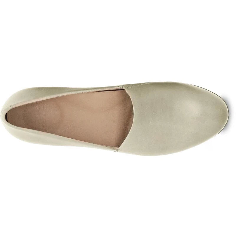 Dansko Larisa Milled Linen - Women&#39;s flat shoe on a white background.