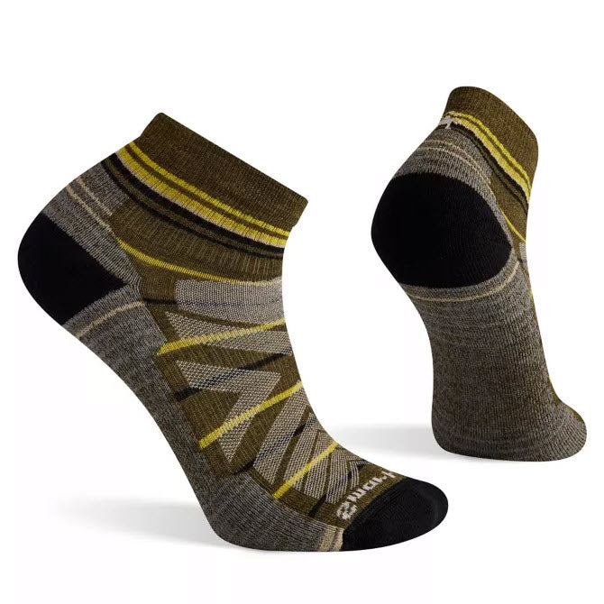 SMARTWOOL HIKE ANKLE PATTERN MEN MILITARY