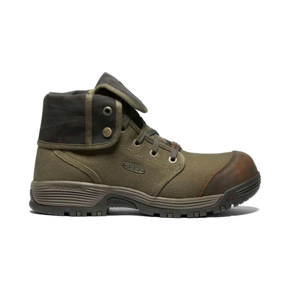 KEEN COMP TOE ROSWELL MID MILITARY OLIVE/ BLACK OLIVE - MENS