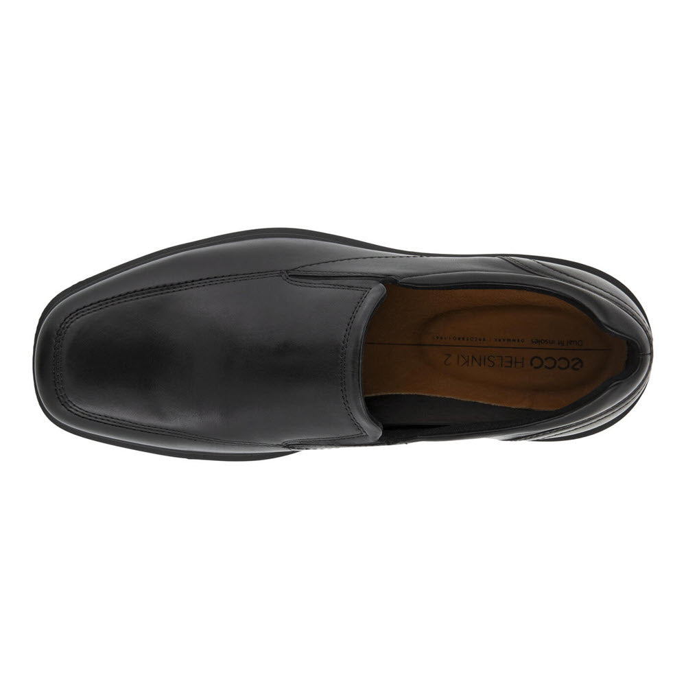 Top-down view of a men&#39;s casual shoe featuring ECCO FLUIDFORM™ technology.