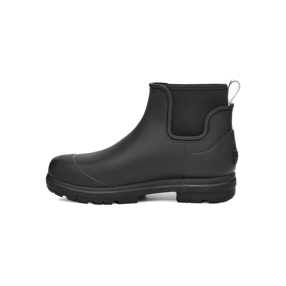 UGG DROPLET BLACK - WOMENS rainboot on a white background.