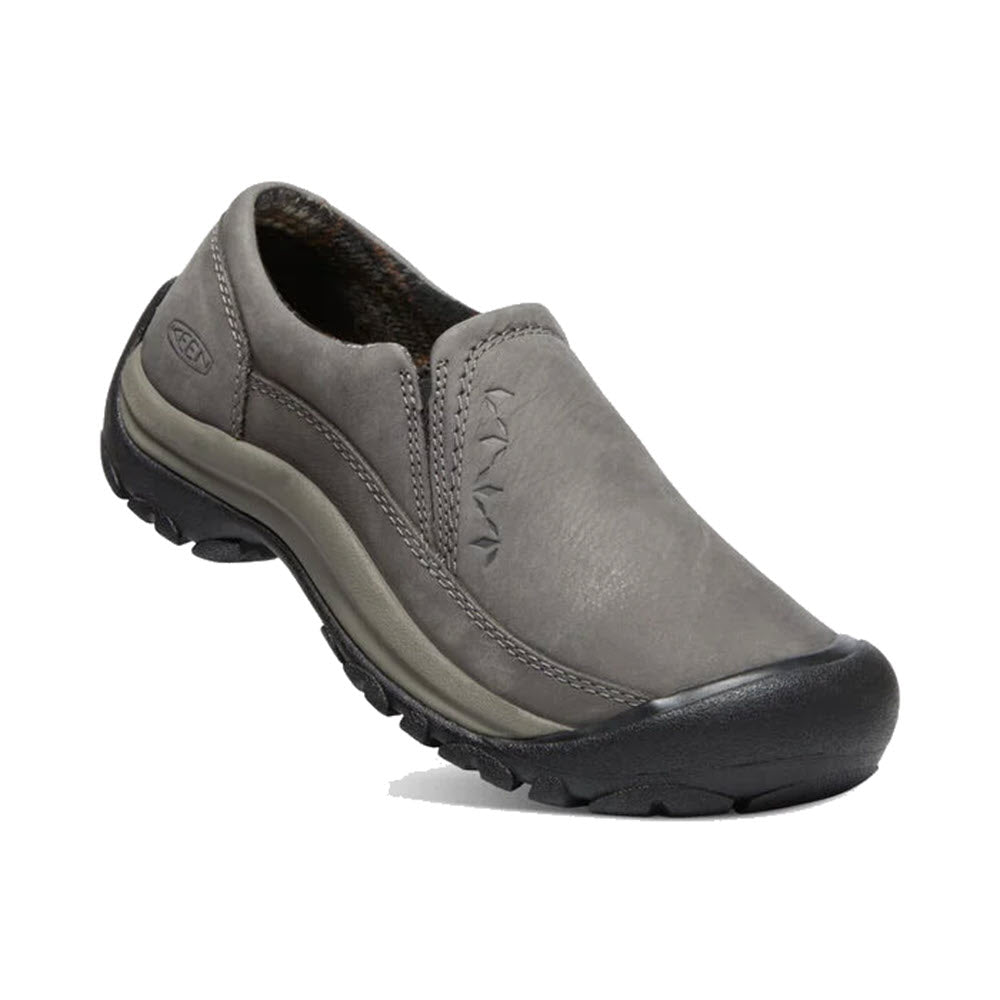 Keen slip-on casual shoe with a waterproof black sole.
