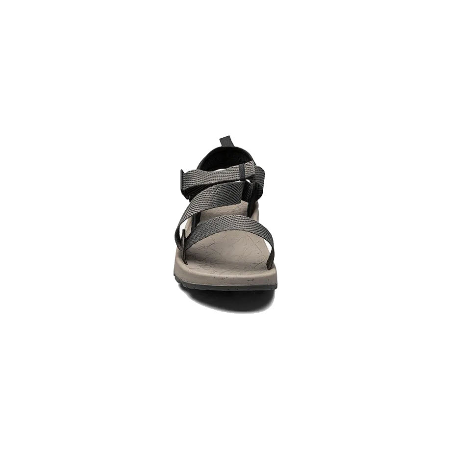 A single, Forsake Rogue Loden - Mens adventure sandal displayed against a white background, viewed from the front.