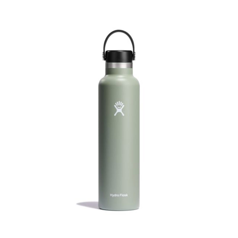 A Hydro Flask 24oz Standard Agave insulated water bottle with a closed lid on a plain white background.